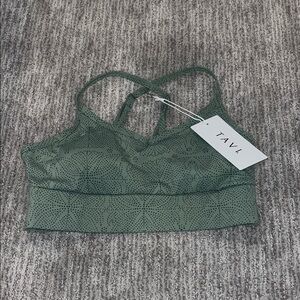 Tavi Women's Olive Sports Bra